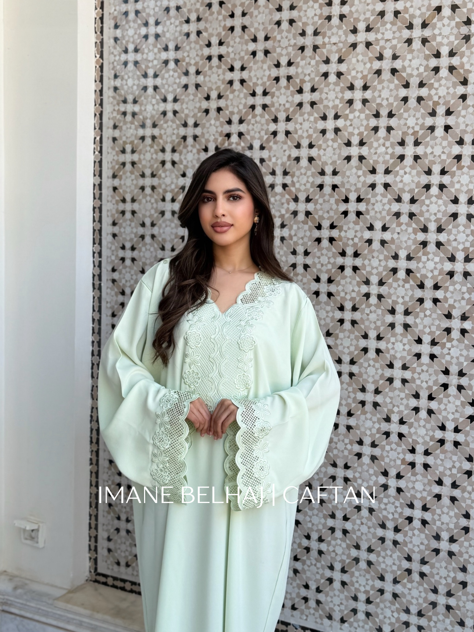 Moroccan caftan Laha for women in elegant luxury evening wear