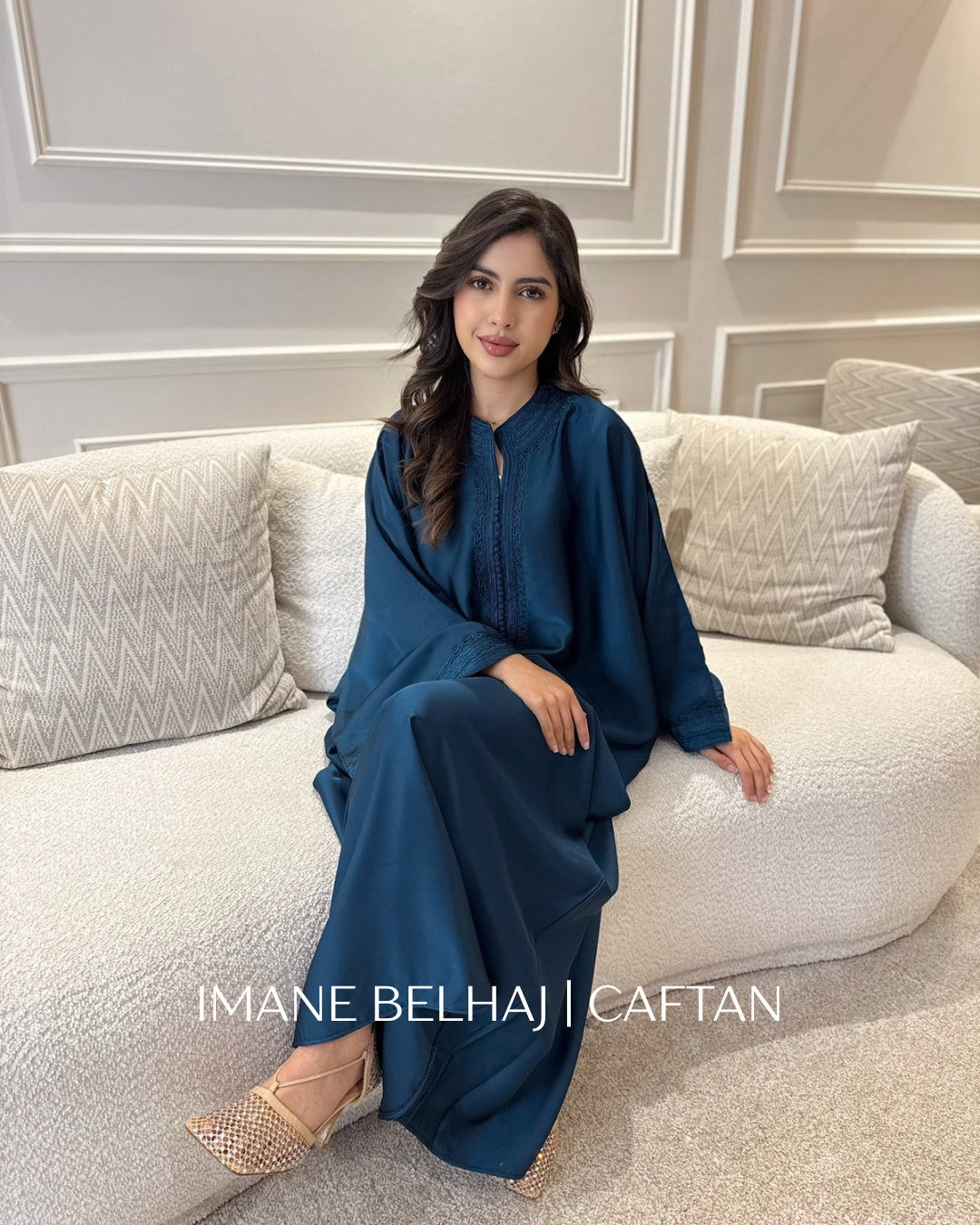 Moroccan Gandoura - Salwa