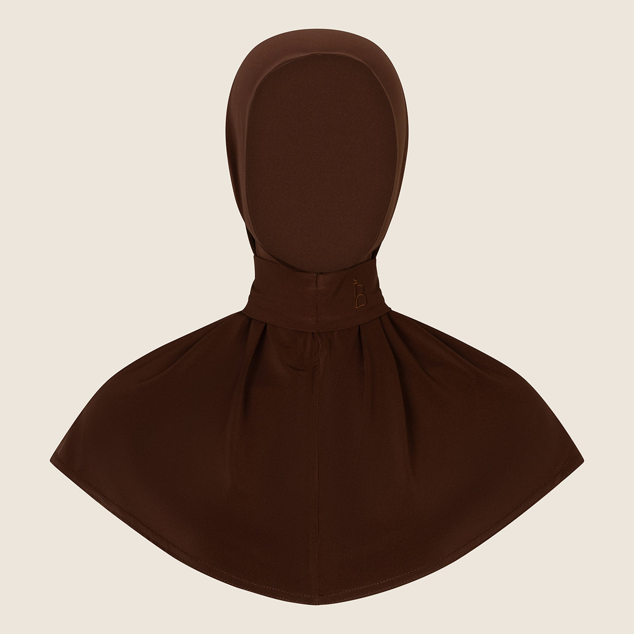 Instant scarf - Mocha brown