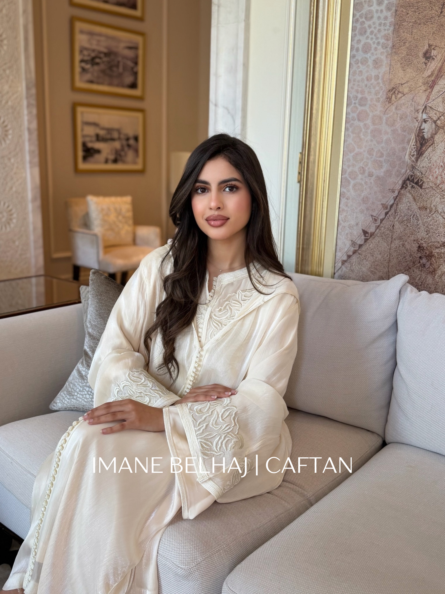 Moroccan jellaba Yara for women in elegant modest wear style