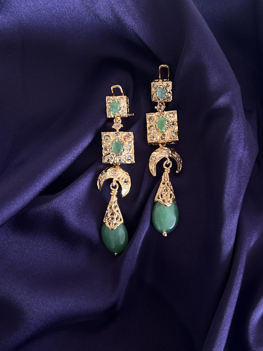 Boucles d'oreilles élégance