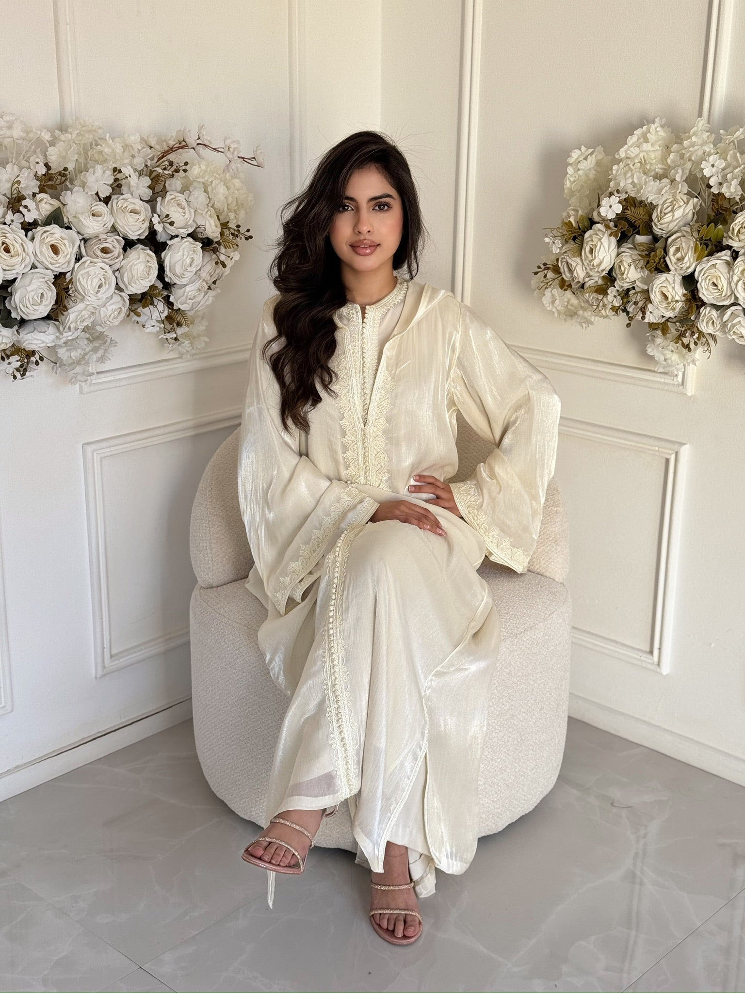 Traditional Moroccan jellaba dress for Ramadan and Eid – handcrafted in Morocco